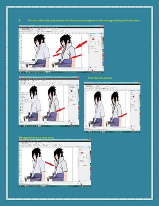 Cara membuat anime dalam corel draw | PDF