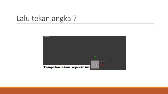  Cara membuat bangku  3 d di blender