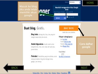 HOMEMasukke blog jikaandatelahmemilikiakungoogleCara daftargoogleNEXTBACK