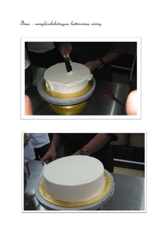 Demo - menghiaskekdengan buttercream aising
 