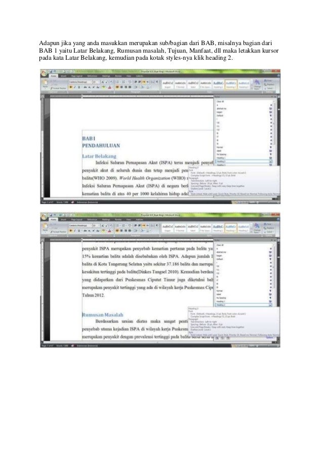 Cara Membuat Daftar Isi Otomatis Pada Microsoft Office Word 2010 | cara membuat daftar isi otomatis pada microsoft office Cara Membuat Daftar Isi Otomatis Pada Microsoft Office Word 2010 | cara membuat daftar isi otomatis pada microsoft office
