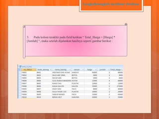 Cara membuat database dengan mudah dan simple | PPTX