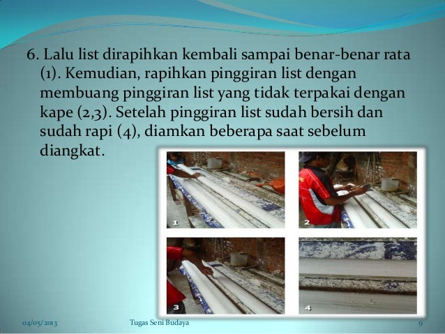 Cara membuat gypsum Cara membuat gypsum