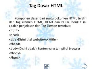 Cara membuat html (desma susanti) | PPT