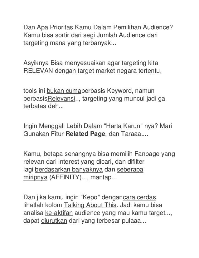 Cara membuat iklan di facebook secara gratis