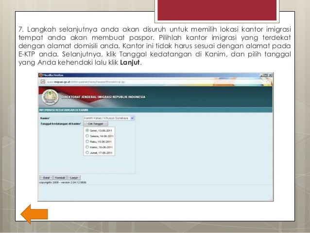 Cara membuat paspor secara online
