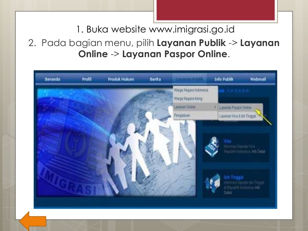 Cara membuat paspor secara online