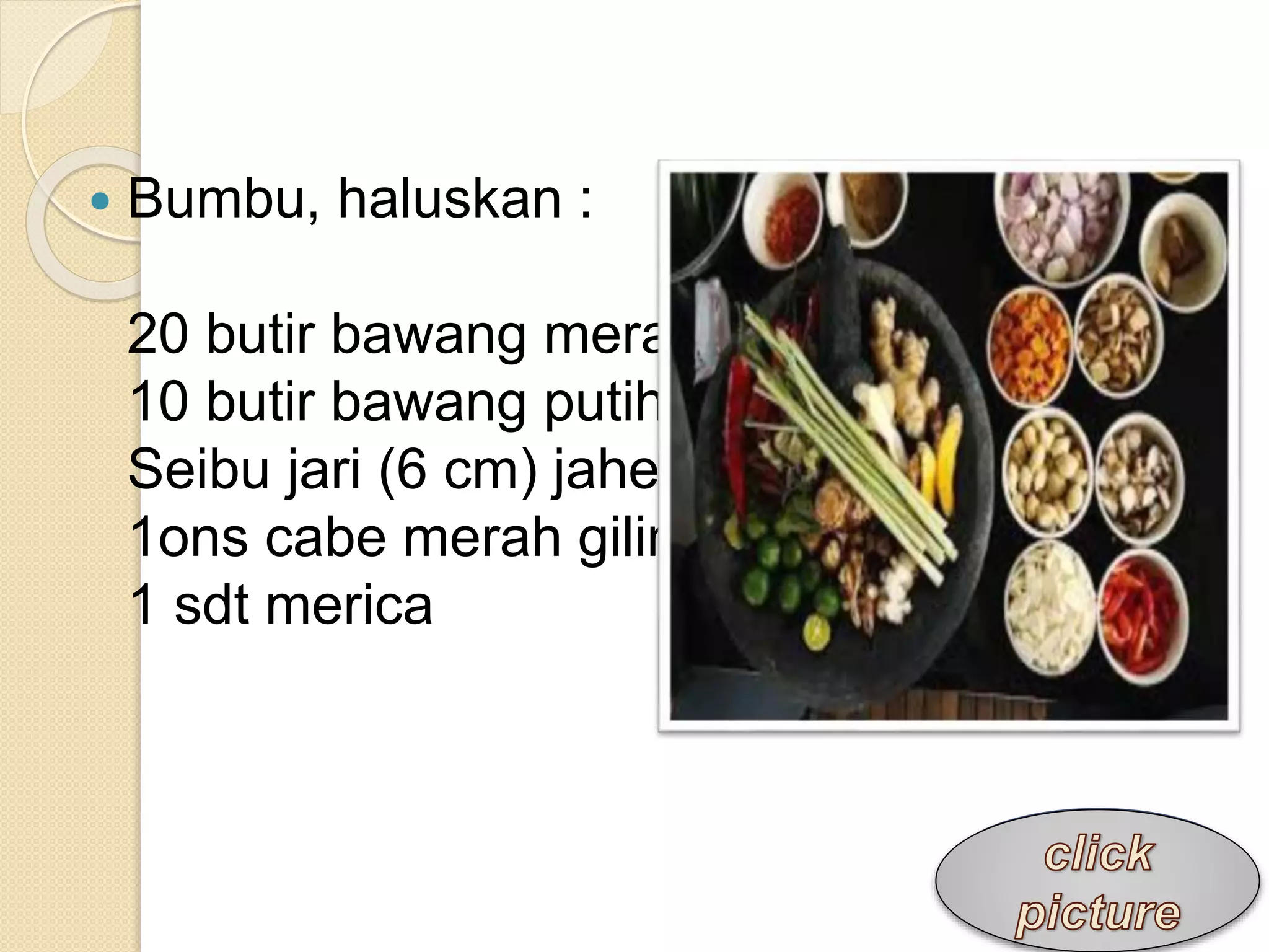 CARA MEMBUAT RENDANG | PPTX