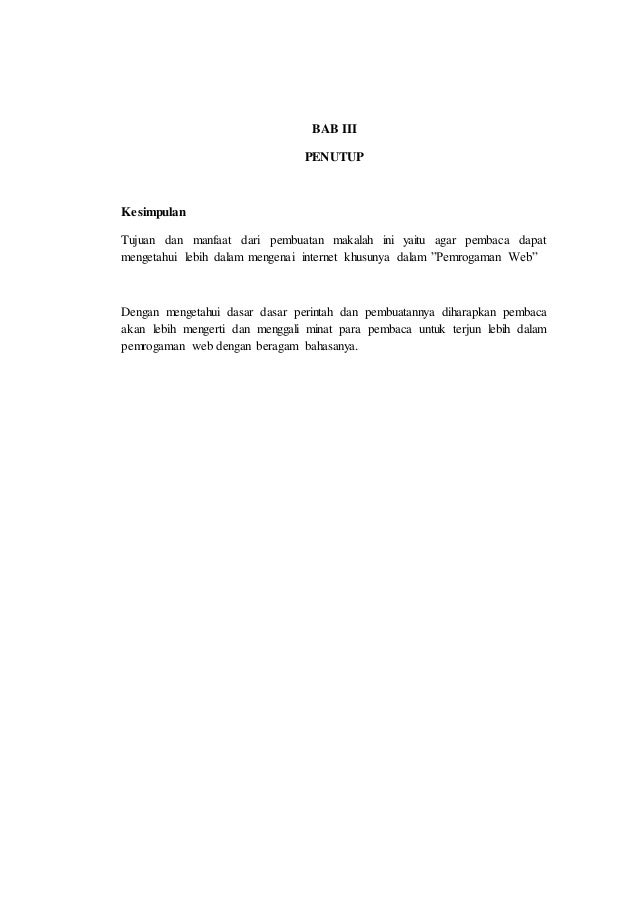 Cara Membuat Web Dasar