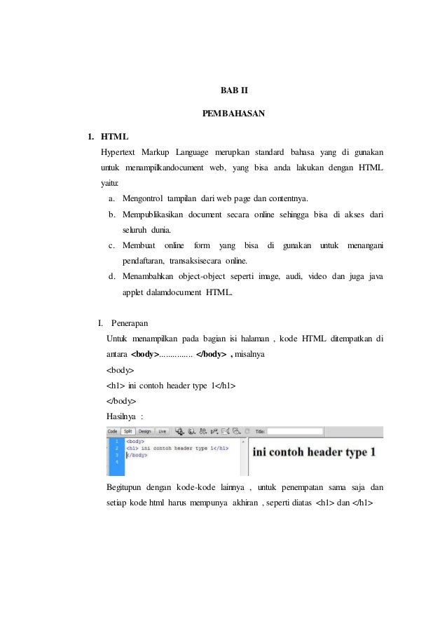 Cara Membuat Web Dasar
