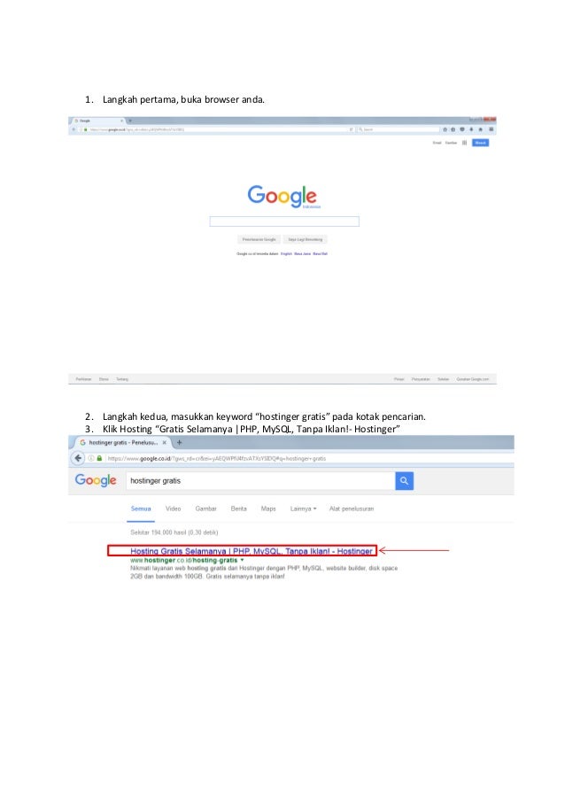 Cara membuat web