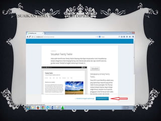 // SESUAIKAN TEMA YANG SUDAH DIPILIH
 