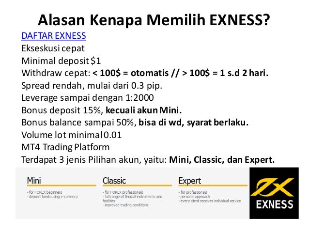 Cara Membuka Akun Di Broker Exness
