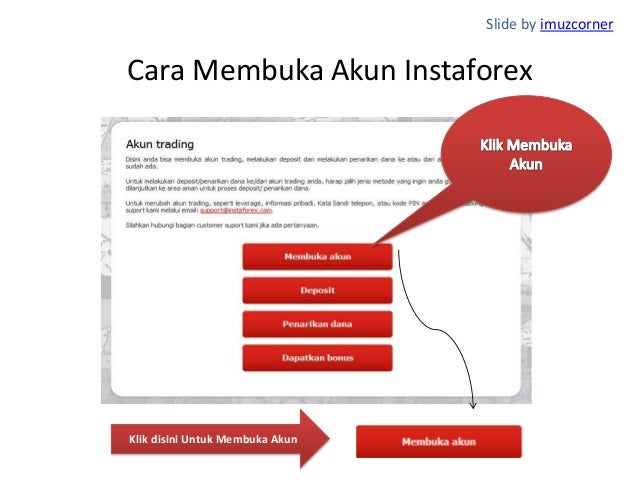 Cara membuka akun trading forex