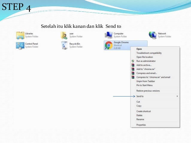 Cara Memindah Aplikasi Ke Desktop Created By Erik