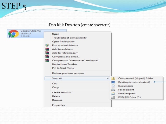 Cara Memindah Aplikasi Ke Desktop Created By Erik