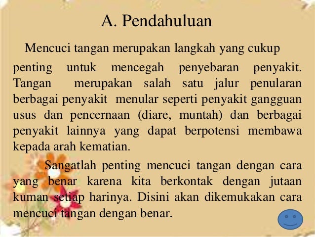 Cara mencuci tangan yang benar