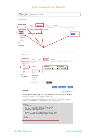 By : Much. Nasih Amin #NewbieInginBerbagi
 