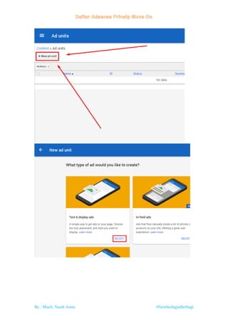 By : Much. Nasih Amin #NewbieInginBerbagi
 