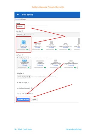 By : Much. Nasih Amin #NewbieInginBerbagi
 