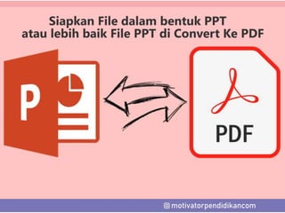 Tutorial Cara mengajar daring bagi dosen 2020 | PPT