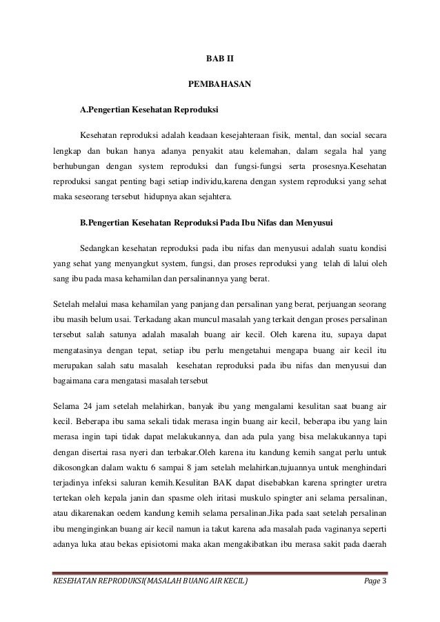 Cara mengatasi masalah dalam kesehatan reproduksi pada ibu 