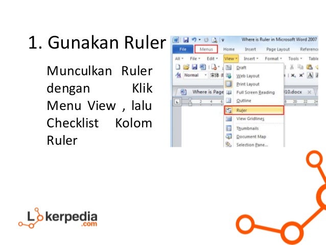 18+ Ukuran Margin Surat Lamaran Kerja Contoh Surat