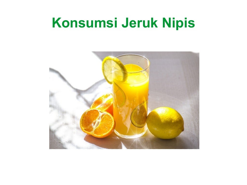 Cara Mengecilkan Perut Buncit Dengan Jeruk Nipis