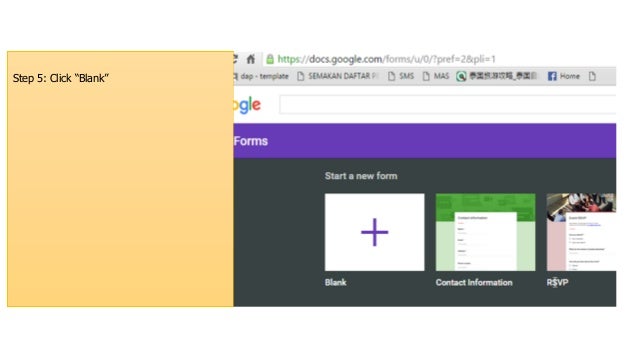 Cara menggunakan Google Forms