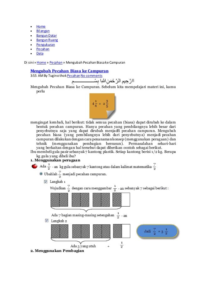 Cara Menghitung Persen