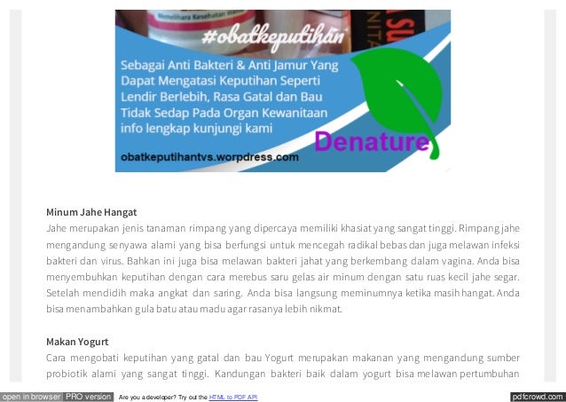 Keputihan Berwarna Coklat Ketika Mengandung Cara mengobati keputihan berwarna coklat