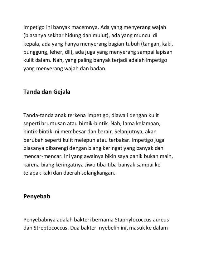  Cara mengobati penyakit sutelen pada bayi