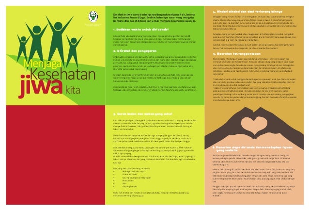 Cara Menjaga Kesehatan Jiwa Kita