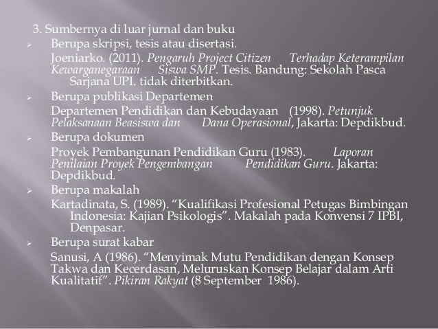 Cara menulis kutipan dan sumber kutipan Cara menulis kutipan dan sumber kutipan
