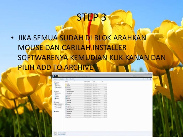 Cara mudah membuat software portable dengan winrar created by rio