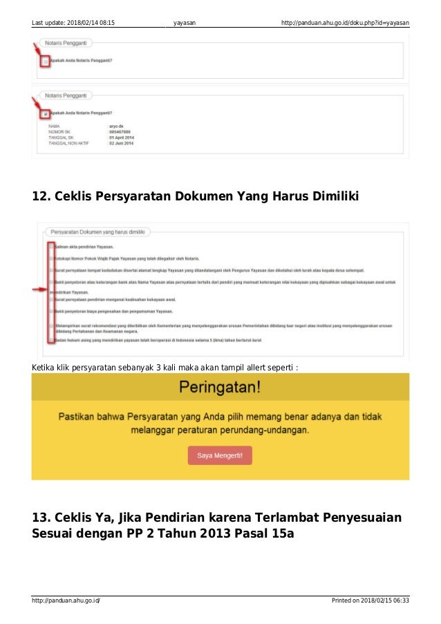 Syarat Pendirian Yayasan Pdf - SuratMenyurat.net