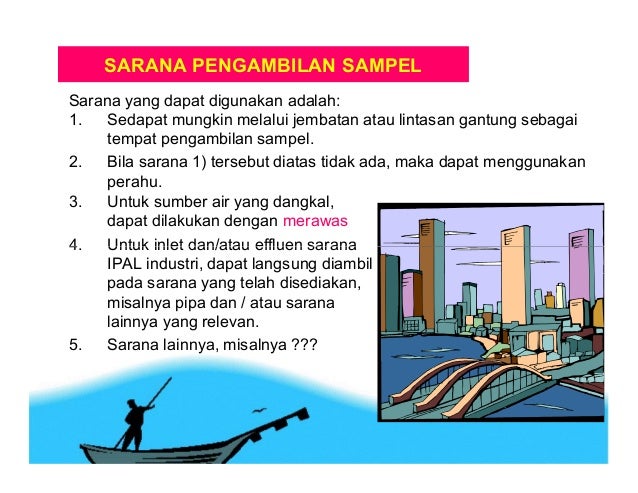Cara Pengambilan Sampel Sampling Air