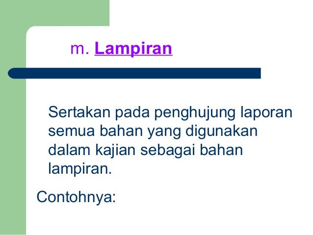 Cara penulisan laporan kajian tindakan 2006