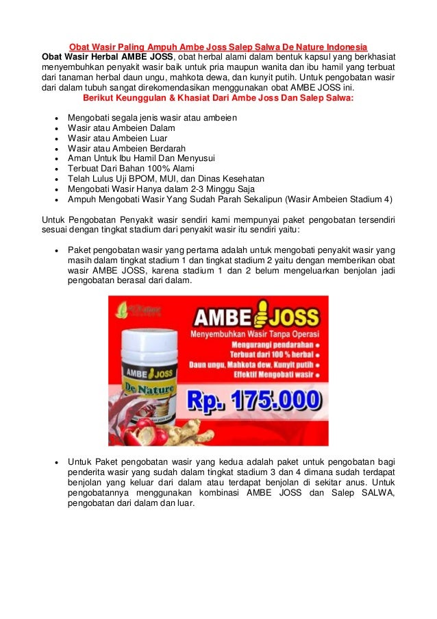 Cara penyembuhan ambeien secara alami