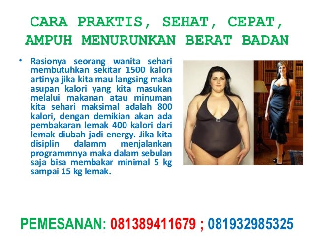 Cara Menurunkan Berat Badan Cepat Tanpa Diet Pelangsing 