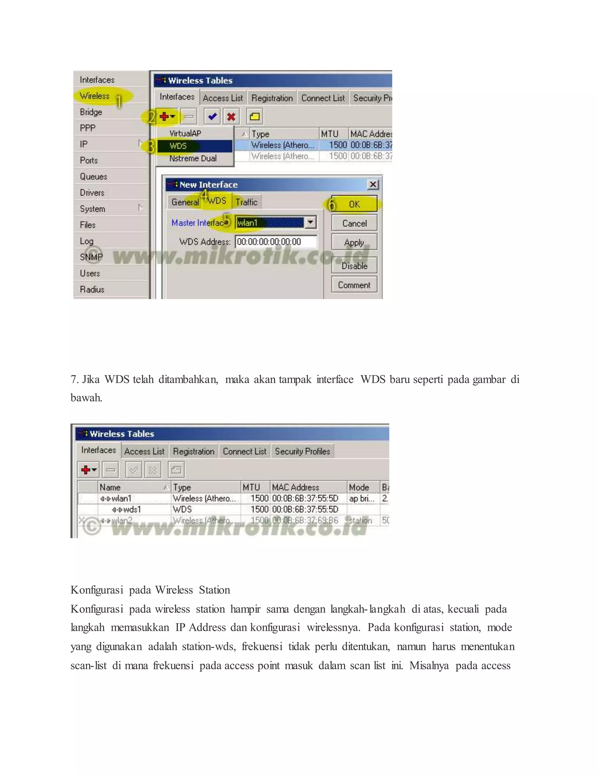 Cara Setting Mikrotik Wireless