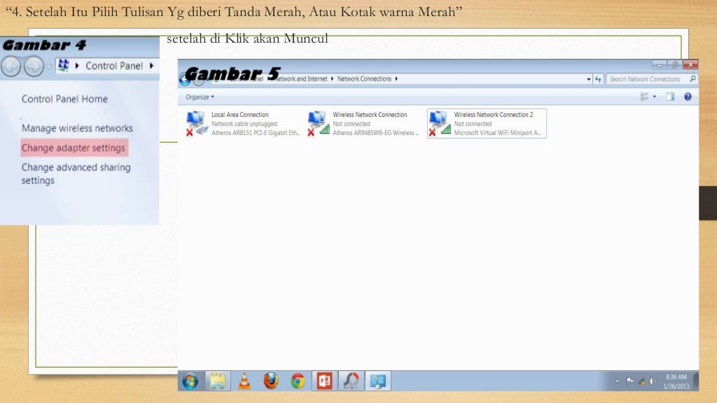 Cara sharing folder win7 lewat wireless