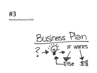#3
Membuat Business PLAN
 
