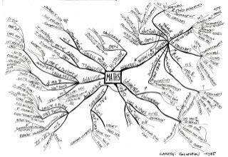 Mind maps maths caratini sommaires