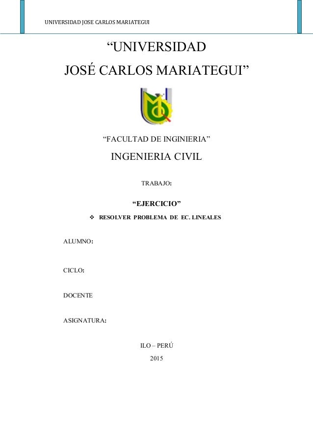 caratula trabajo portadas de trabajo