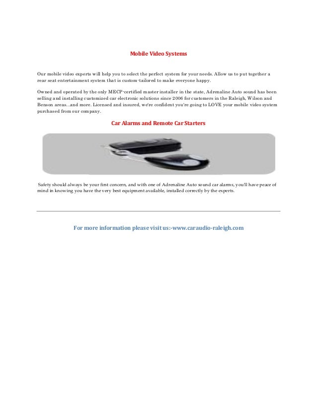 Car audio systems and more installed by www.caraudio