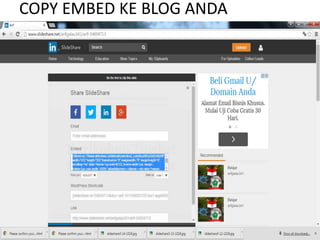 COPY EMBED KE BLOG ANDA
 