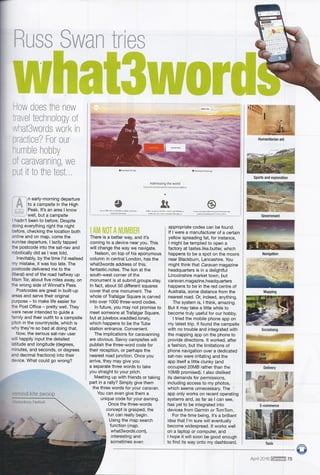 Caravan Magazine | what3words 