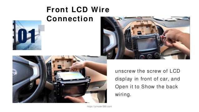 Car backup camera installation instruction