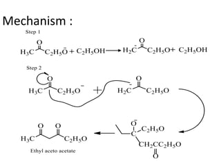 Mechanism :
 